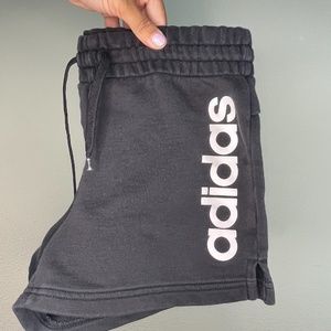 Adidas Essentials Black Jogging Shorts Size XS